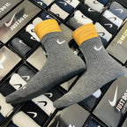 Premium Summer Cotton Crew Socks – 5 Pair Box (5 Colors)
