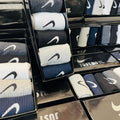Premium Summer Cotton Crew Socks – 5 Pair Box (5 Colors)