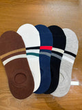 Premium Invisible Cotton Loafer Socks – 5 Pair Box (95% Cotton)