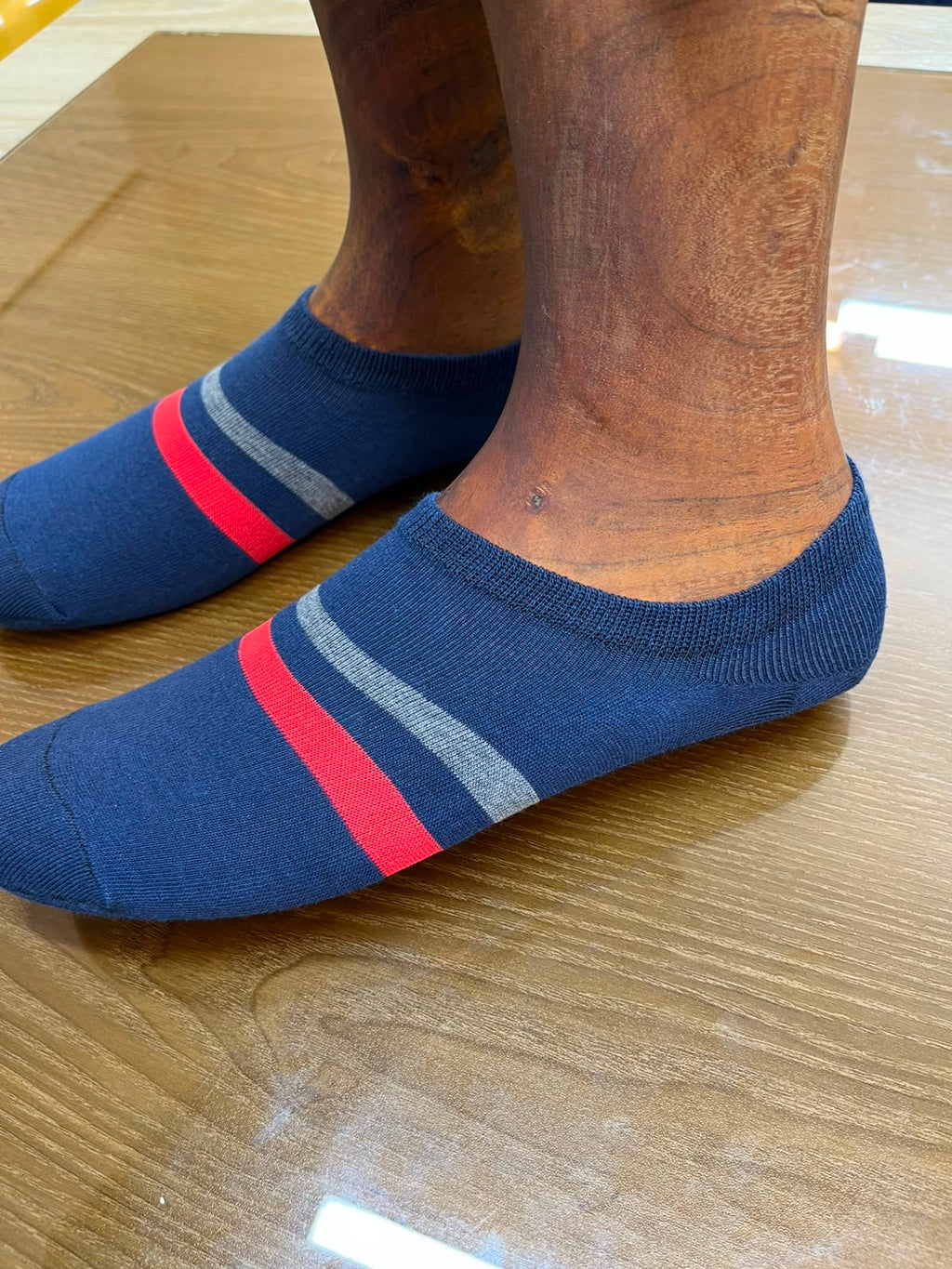 Premium Invisible Cotton Loafer Socks – 5 Pair Box (95% Cotton)