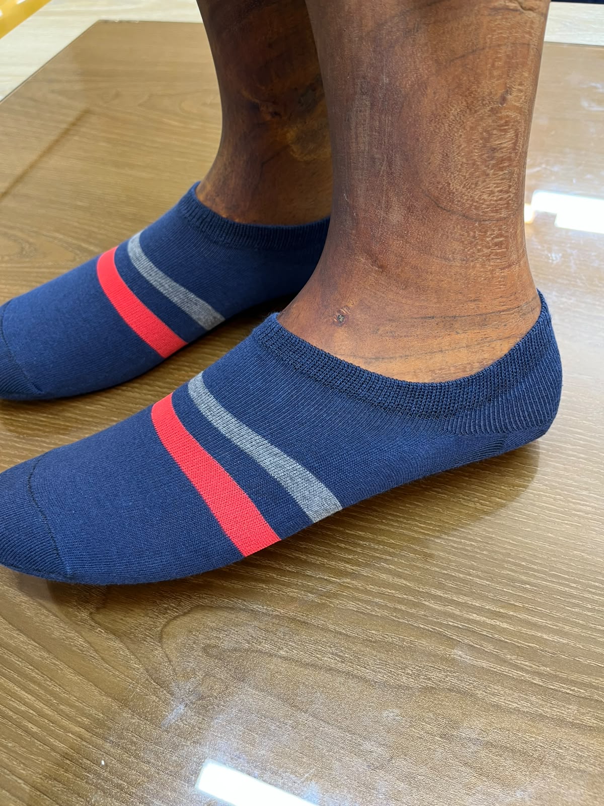 Premium Invisible Cotton Loafer Socks – 5 Pair Box (95% Cotton)