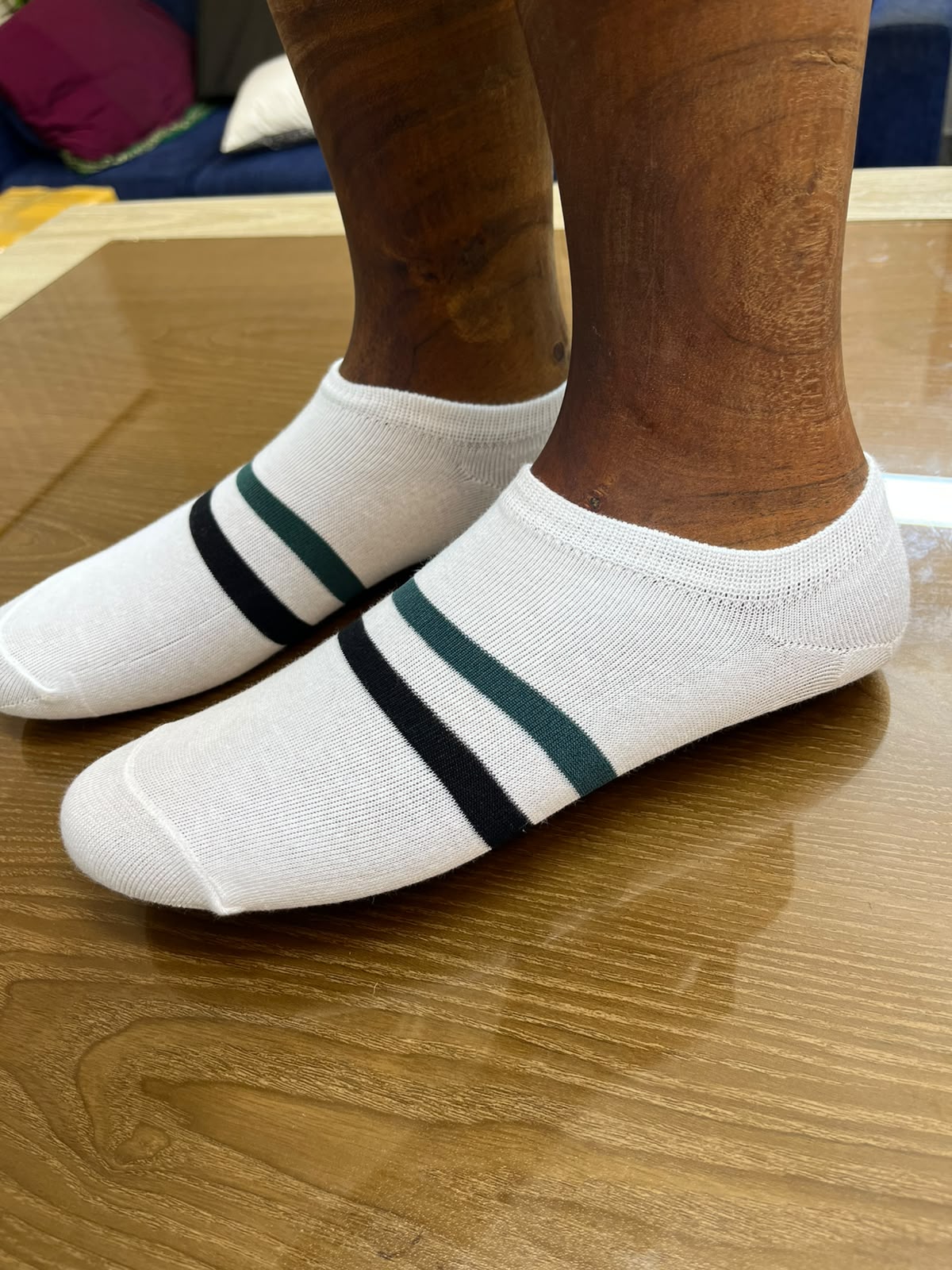 Premium Invisible Cotton Loafer Socks – 5 Pair Box (95% Cotton)