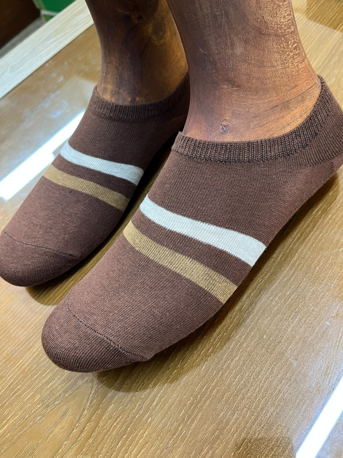 Premium Invisible Cotton Loafer Socks – 5 Pair Box (95% Cotton)