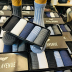 Premium Summer Cotton Crew Socks – 5 Pair Box (5 Colors)