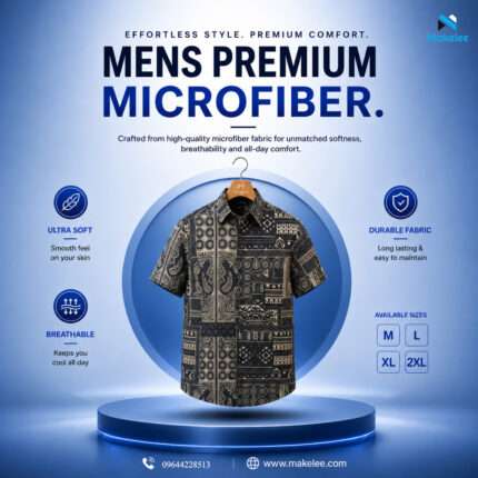 Premium Microfabric Shirt - Black Ethic