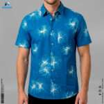 Attractive Microfiber Shirt – Pactol Blue